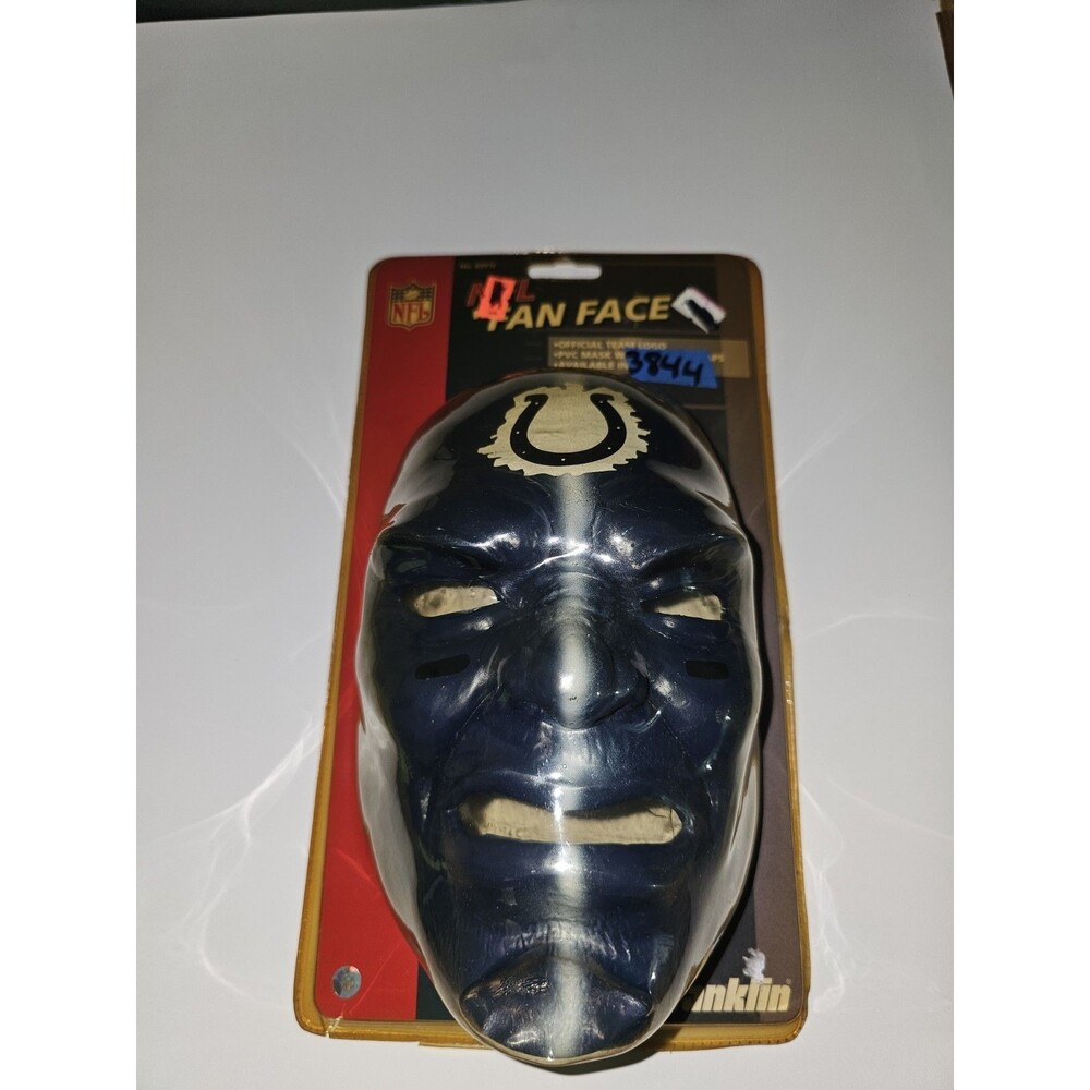 Franklin Sports NFL Fan Face INDIANAPOLIS COLTS Football Two Tone Mask